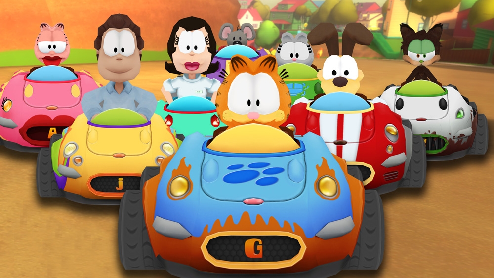 garfield kart 1