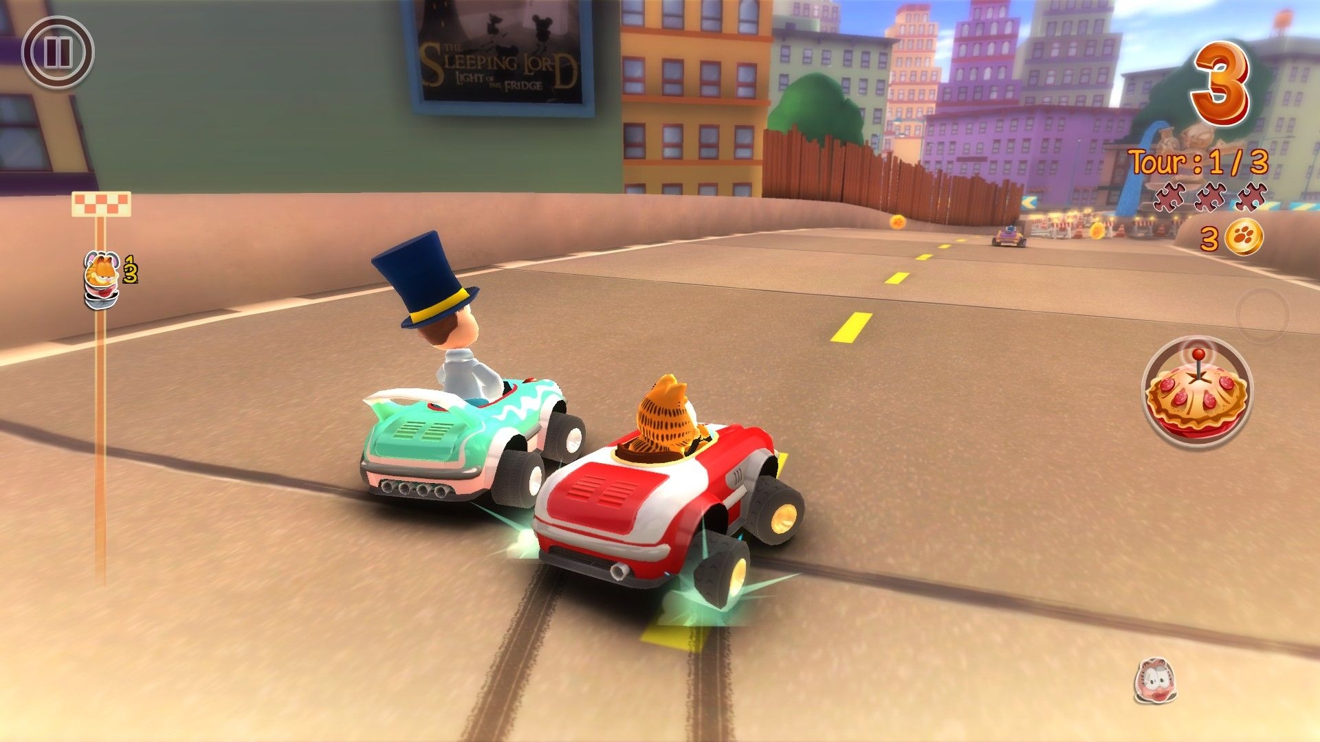 garfield kart 5