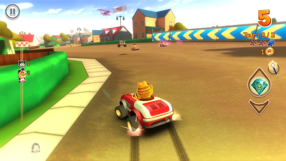 garfield kart 7