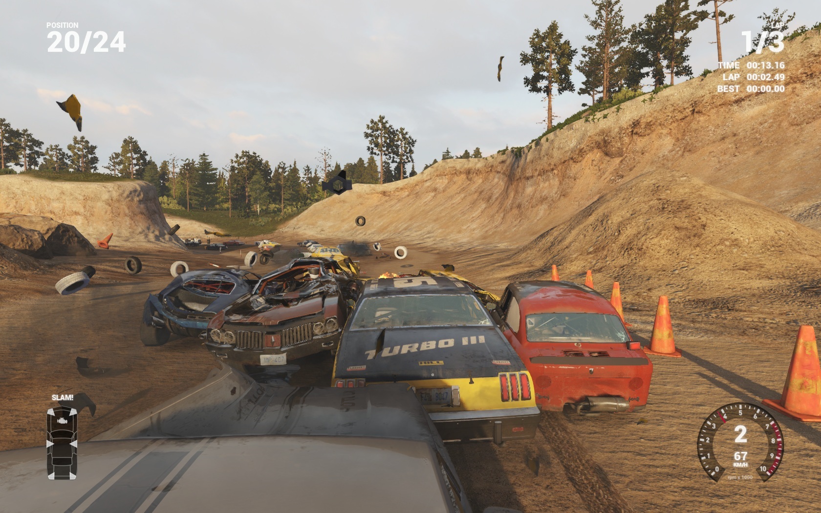 next car game wreckfest screen1