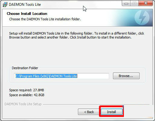 Daemon Tools Kurulumu