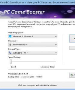 Chris-PC Game Booster İndir – Full  torrent v3.40 Oyun Hızlandırma Programı