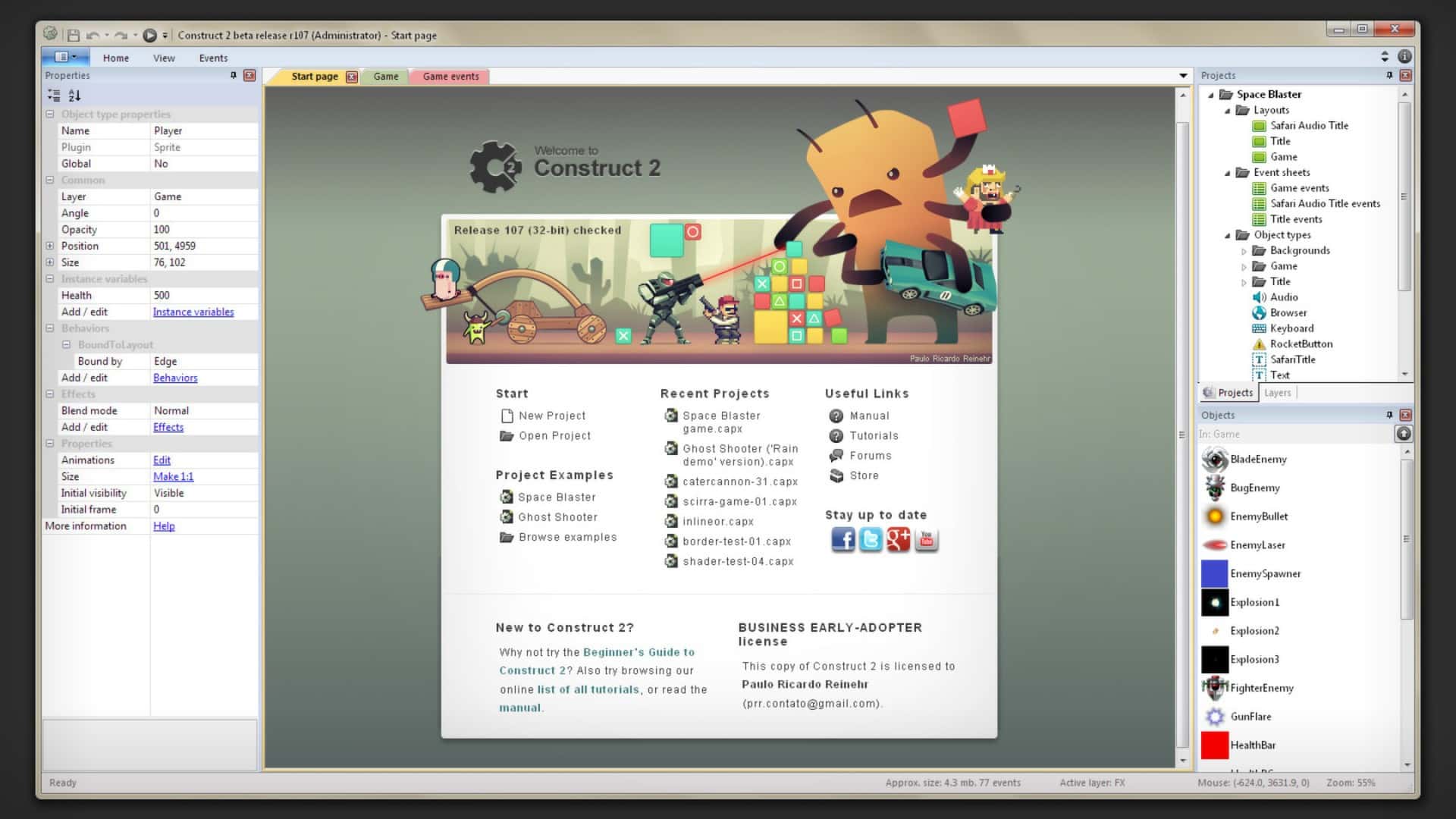 construct 2 indir full oyun gelistirme programi 4