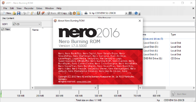 Nero 2016 – 2017 (Nero Burning ROM & Nero Express) Full İndir – Türkçe