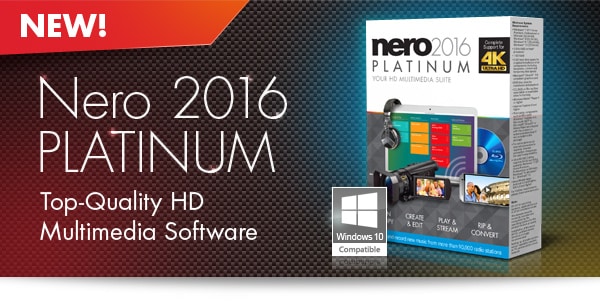 Nero 2016 Platinum Full İndir – Türkçe v17.0.04500