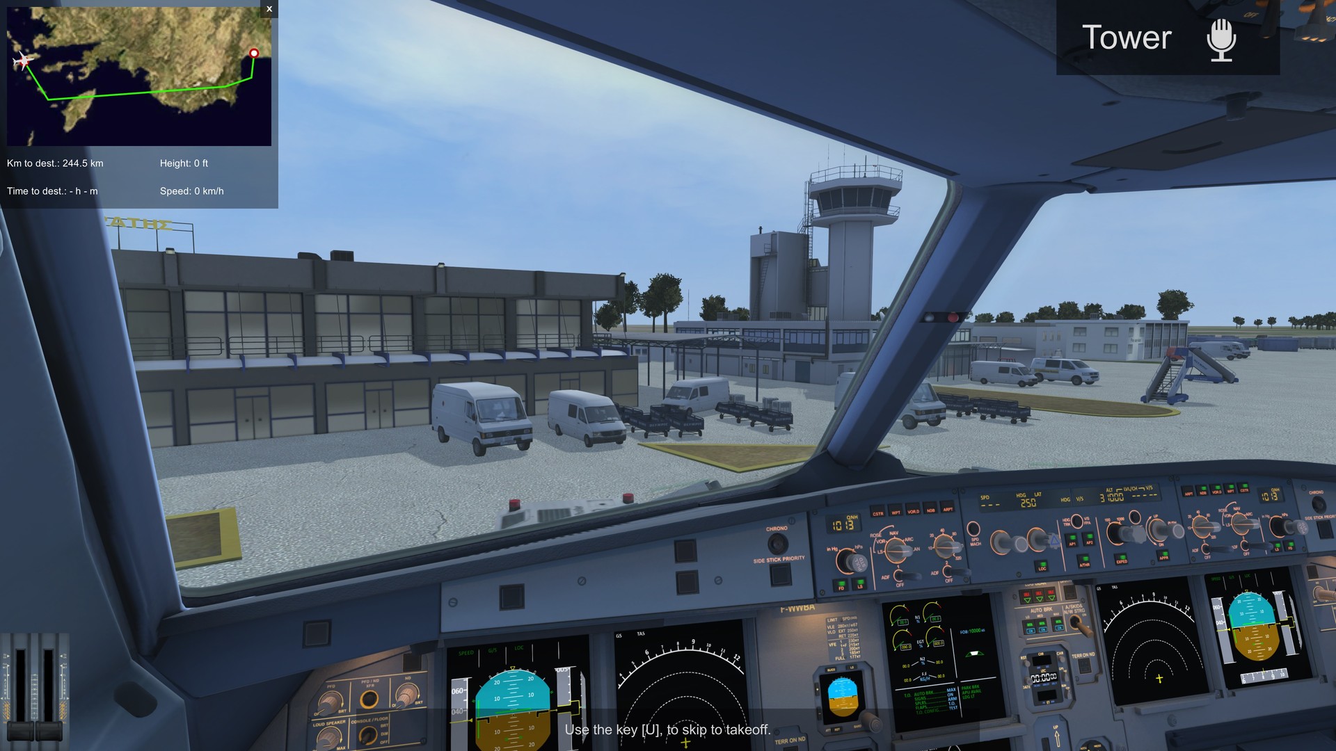 ready for take off a320 simulator pc 7