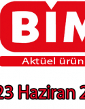 BİM 23 Haziran 2017 Aktüel Ürünler