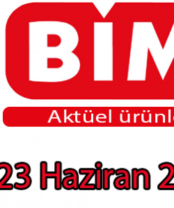 BİM 23 Haziran 2017 Aktüel Ürünler