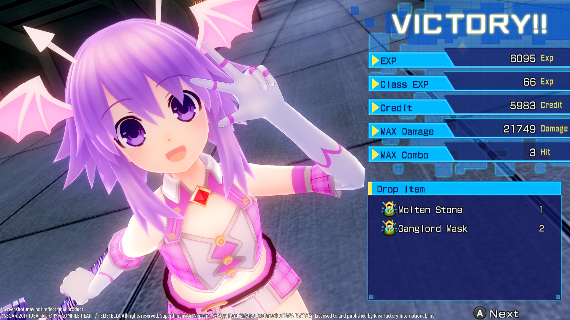 superdimension neptune vs sega hard girls 5