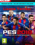 Pro Evolution Soccer 2018 Lisans Yaması İndir