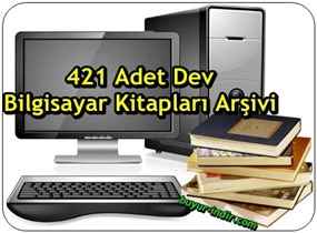 421 adet bilgisayar kitaplari arsivi indir 0