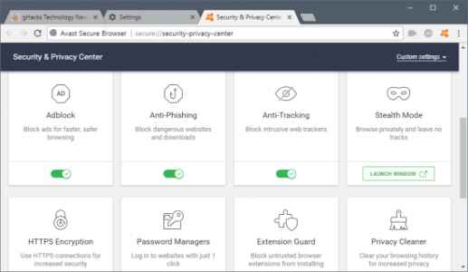 avast secure browser indir e28093 full v67.1 hizli tarayici 1