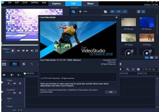 corel videostudio ultimate 2018 full pro e28093 v21.3.0.141 icerik paketi 1