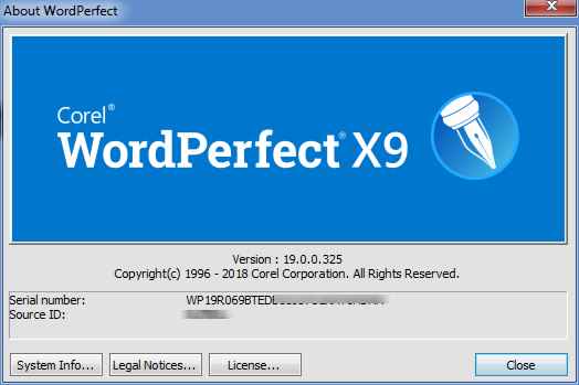 corel wordperfect office x9 professional v19.0.0.325 1