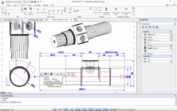 corelcad 2018.5 v18.2.1.3100 turkce 1