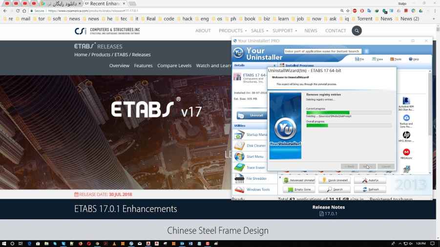 csi etabs ultimate indir e28093 full 17.0.1 1