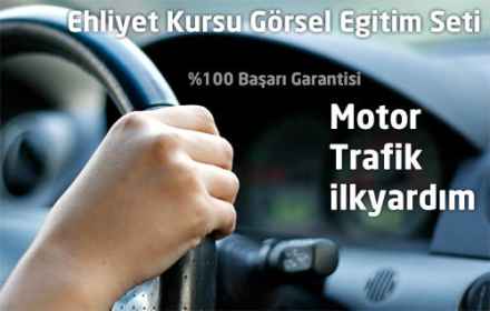 Ehliyet Kursu Görsel Eğitim Seti İndir – Tükçe 5 CD