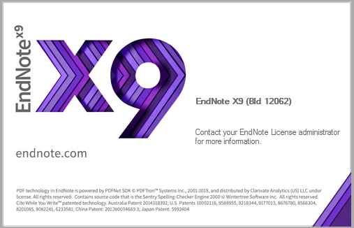 endnote x9 indir e28093 build 12062 tam surum 1