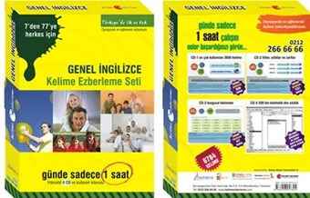 Genel İngilizce Kelime Ezberleme Seti İndir + 4 CD