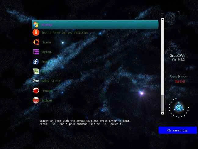 grub2win v1.0.6.4 e28093 multiboot programi 1