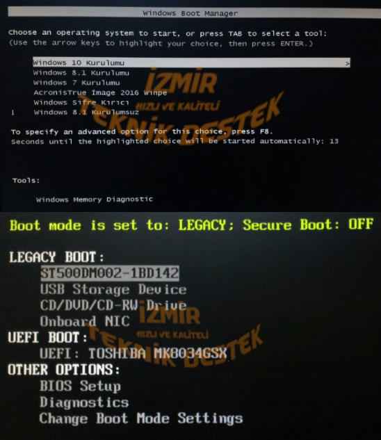 izmir teknik usb multiboot full indir uefi v4.0 turkce 1