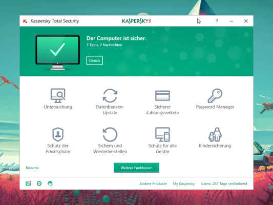 kaspersky total security 2018 full turkce indir lisans 1