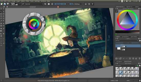 krita studio full v4.1.5c2a0e28093 reim cizim programi 1