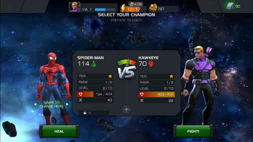 marvel sampiyonlar turnuvasi apk indir e28093 21.0.0 hasar hileli 1