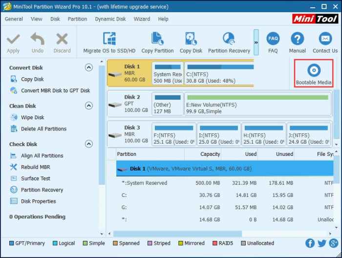 minitool partition wizard v10.3 technician winpe iso 1