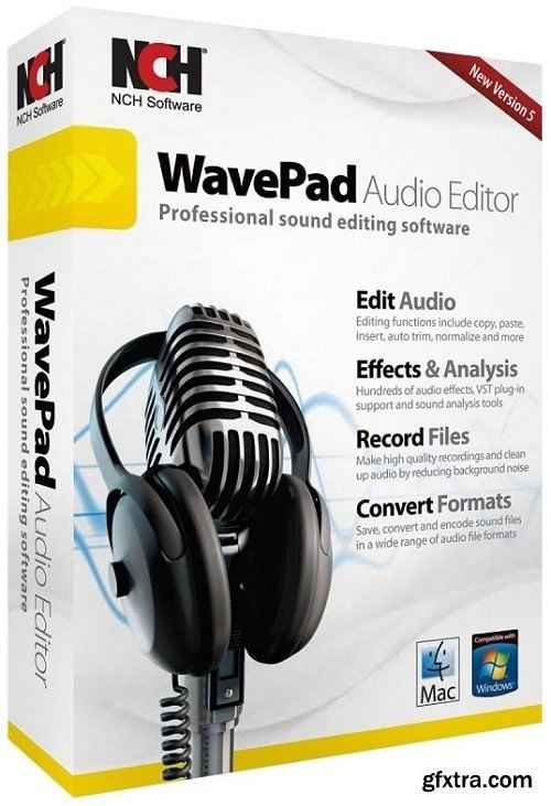 NCH WavePad Full v8.33 Mp3 Kesme Düzenleme 