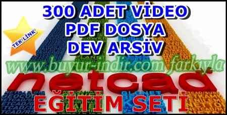 netcad egitim seti indir e28093 300 adet pdf video 1