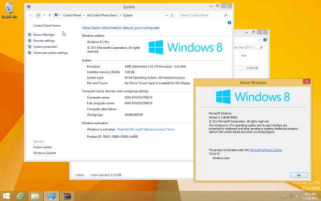 orijinal windows 8.1 pro indir update 3 e28093 iso turkce 1