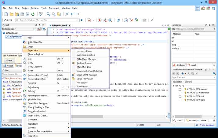 oxygen xml editor full indir v20.1 1