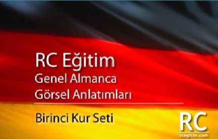 RC Eğitim Genel Almanca Görsel Eğitim Seti İndir – Türkçe 1. Kur Seti