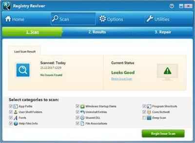 registry reviver full v4.19.8.2c2a0turkce tam surum 2