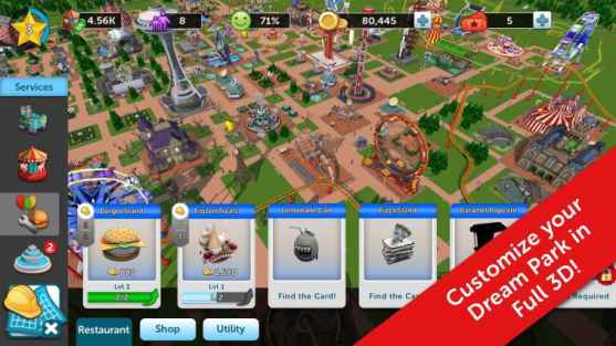 rollercoaster tycoon touch apk indir e28093 full mod hileli v2.4.3 1