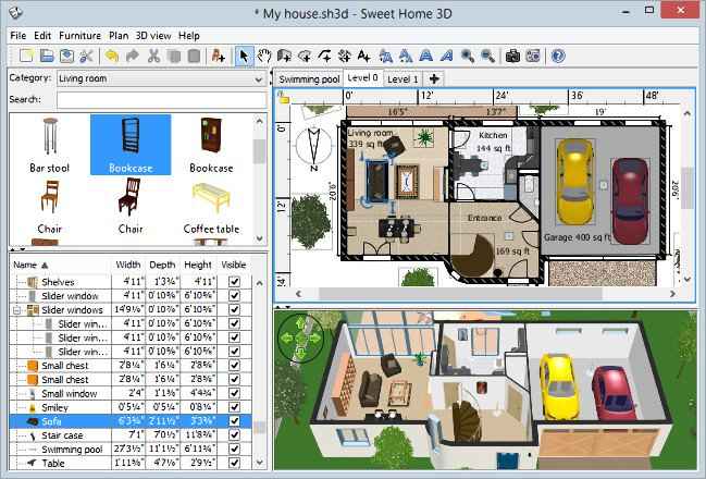 sweet home 3d indir e28093 full 6.0 ev tasarim programi 1