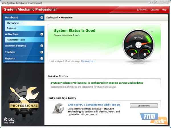 system mechanic pro indir full 17.5.1.49 pc hizlandirma 1