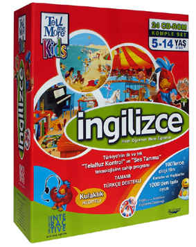 Tell Me More Kids İngilizce Eğitim Seti İndir – Türkçe 23 CD