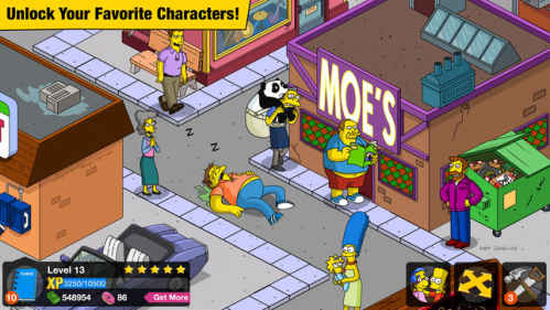 the simpsons tapped out apk indir e28093 v4.35.0para hileli 1