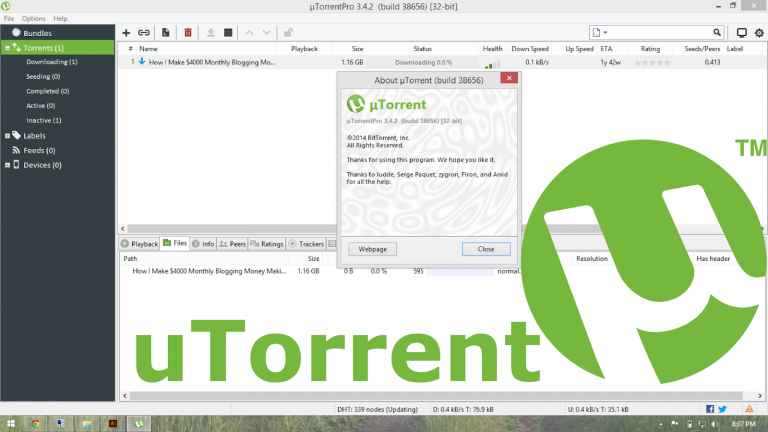 utorrent pro full turkce indir e28093 3.5.4 build 44846 tracker 1