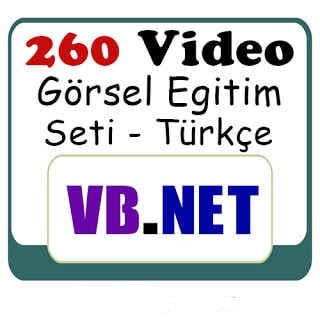 VB.Net Görsel Eğitim Seti İndir – Türkçe 260 Video