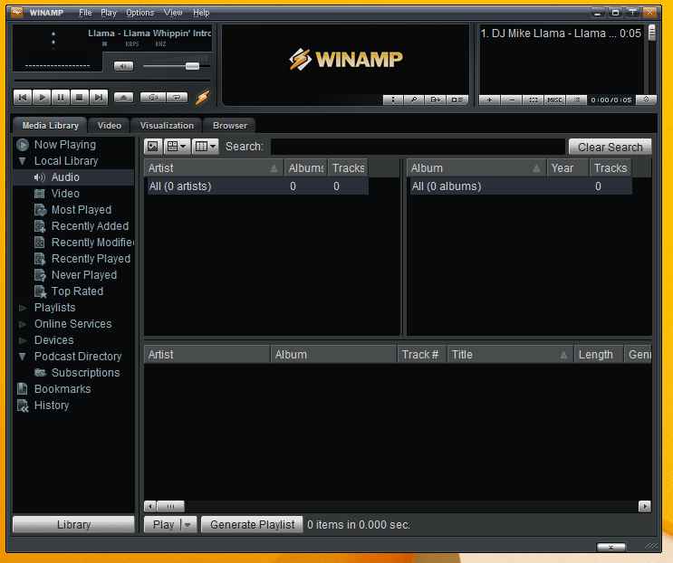 winamp full turkce indir v5.8 build 3660 muzik calar 1