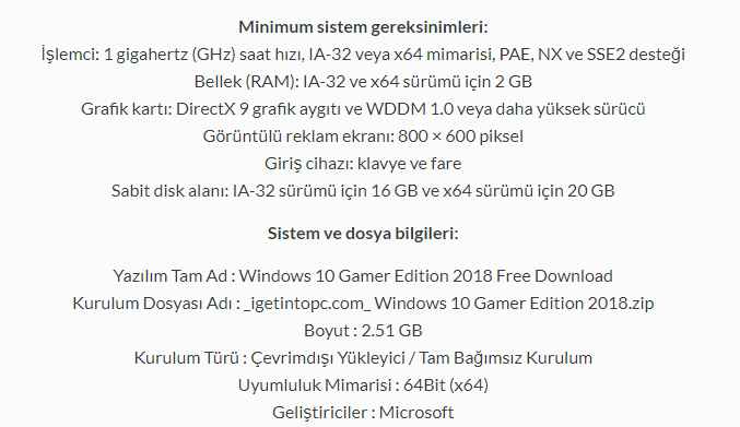 windows 10 gamer edition 2018 indir e28093 turkce multi dil 2