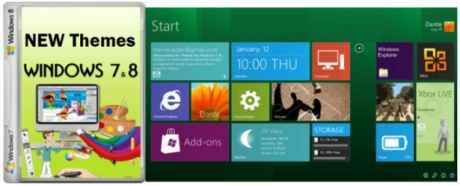 Windows 7 + 8 + 8.1 Tema Paketi İndir 2018