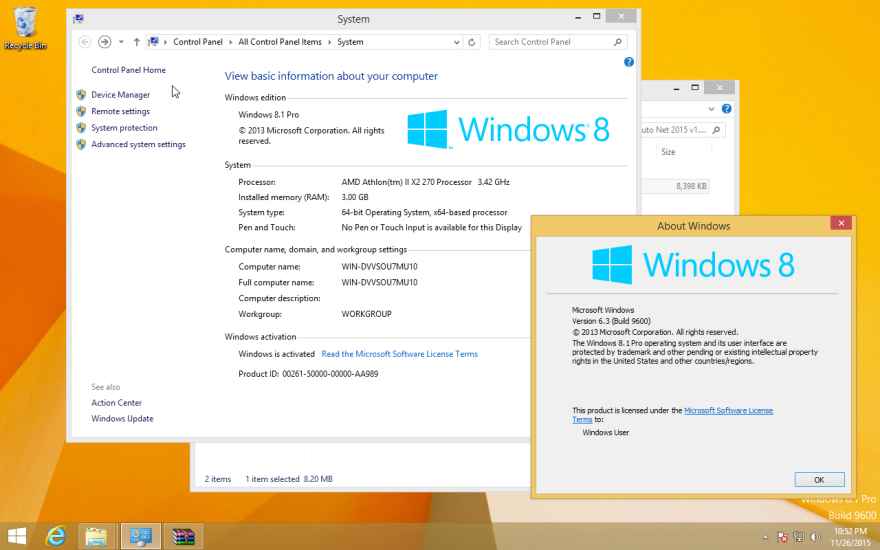 windows 8.1 pro lite indir 32 64 bit turkce hizli sistem 1