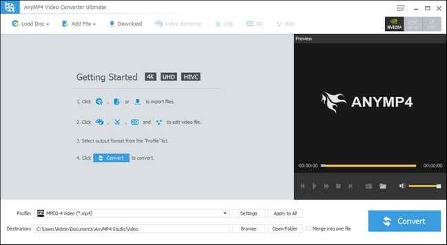 AnyMP4 Video Converter Ultimate