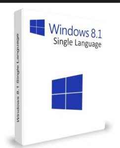 Formatlık Windows 8.1 Single Language İndir – Türkçe + Güncell