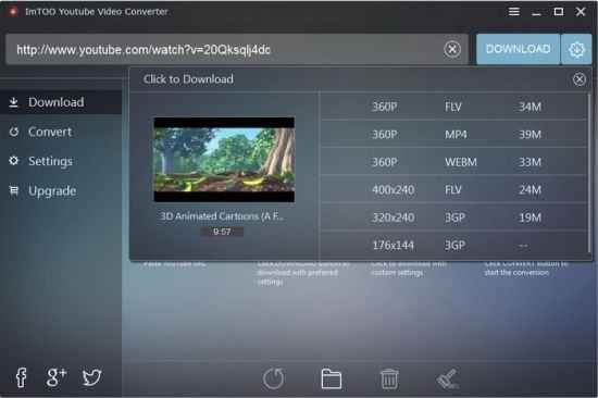 ImTOO YouTube Video Converter2