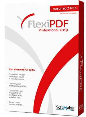 SoftMaker FlexiPDF 2019 Professional Full İndir – Türkçe v2.1.0